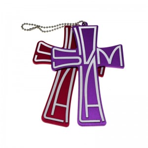 Anpassad Personlig Metall Army ID Tag Religiös Anodiserad Aluminium Militär Hund Tag